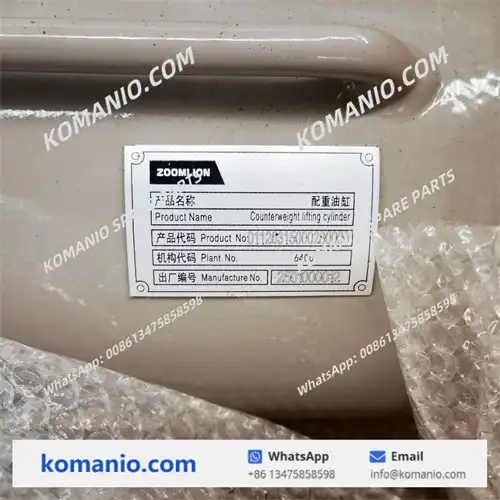 01126315000280000 00638358400800000 zoomlion cylinder