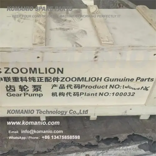 1010000526 zoomlion hydraulic quadruple gear pump