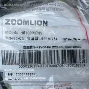 1010000709 zoomlion crane plunger pump