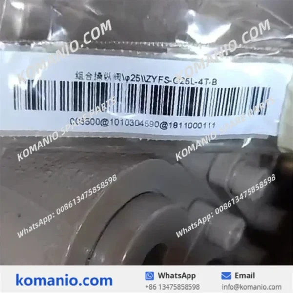 1010304590 zoomlion combination operated valve zyfs g25l 4t b