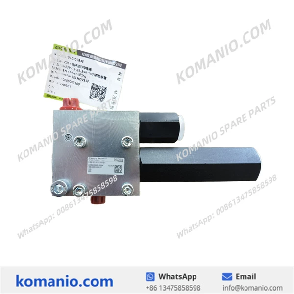 1010307843 zoomlion mast lifting balance valve