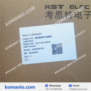 1020522057 zoomlion a2b switch anti roll switch zn101v spare parts