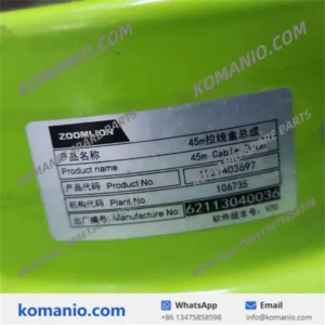 1021403697 zoomlion 45m cable drum
