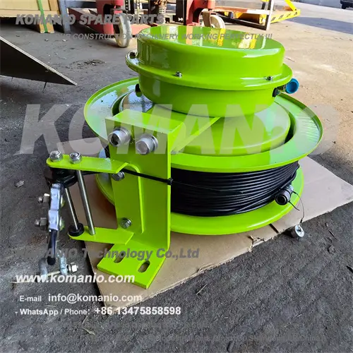 1021404287 zoomlion truck crane cable drum 56m