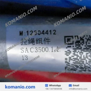 12304412 sany pull rope