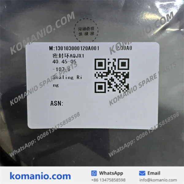 130103000120a001 sany sealing ring