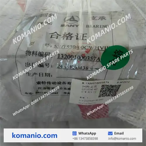 132001000355a 132001000356a 132001000357a sany slew ring