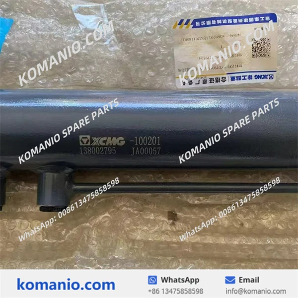 138002795 xcmg steering cylinder assembly