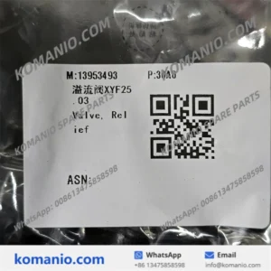 13953493 sany relief valve