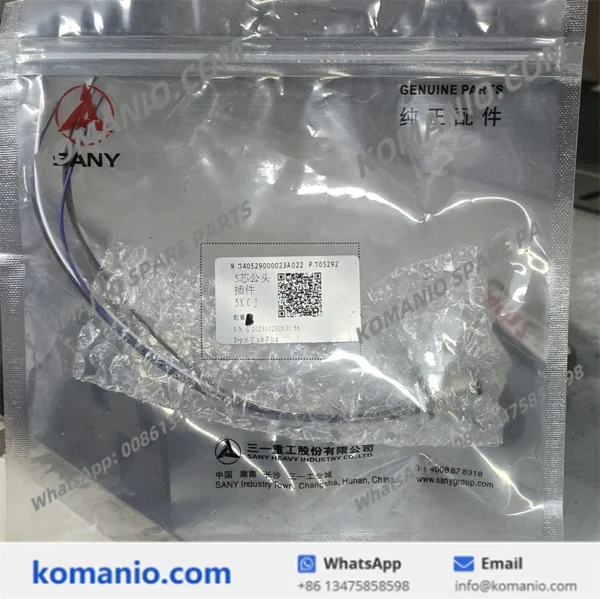 140529000023a022 sany 5 pin male plug