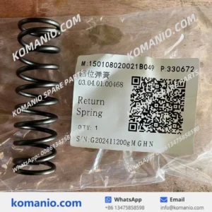 150108020021B049 SANY Return Spring 03.04.01.00468 150108020021b049 sany return spring