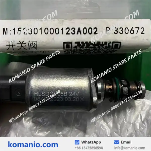 152301000123a002 sany on off valve