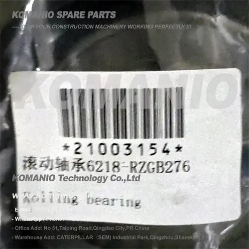 21003154 sany rolling bearing