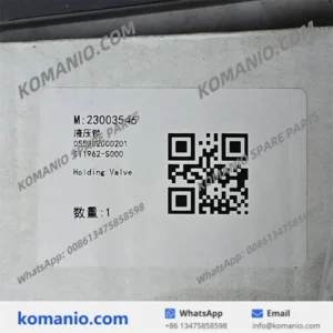 23003546 sany holding valve