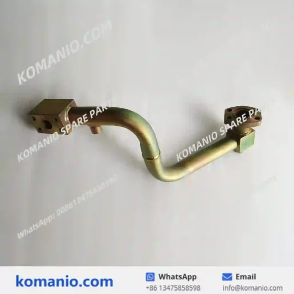 252300477 xcmg wheel loader distributing valve inlet line