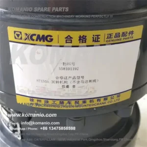 358101192 xcmg slewing reducer hzx50a 358101192 xcmg slewing reducer hzx50a