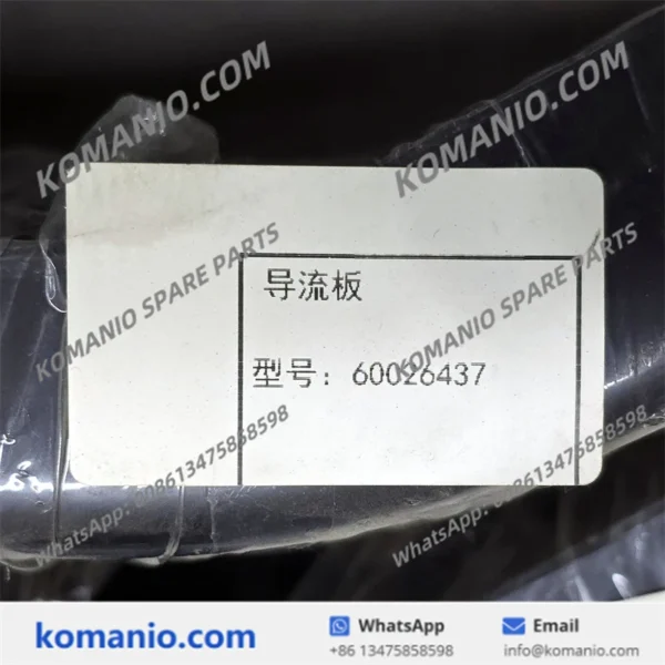 60026437 sany guide plate