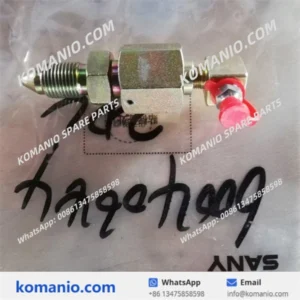 60040644 60040645 sany tensioning equipment oil filler valve