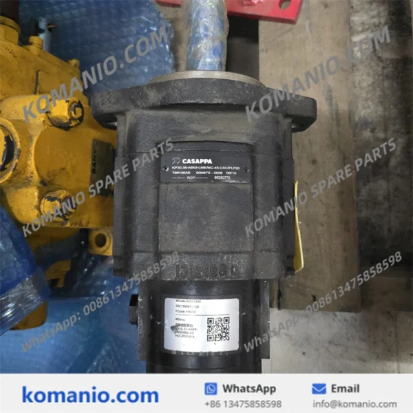 60089464 sany casappa double gear pump