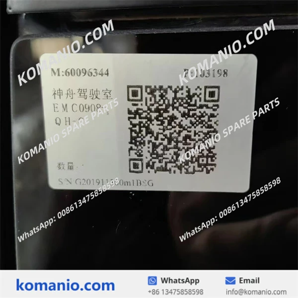 60096344 sany sy215 excavator cab emc0908 qh csy335