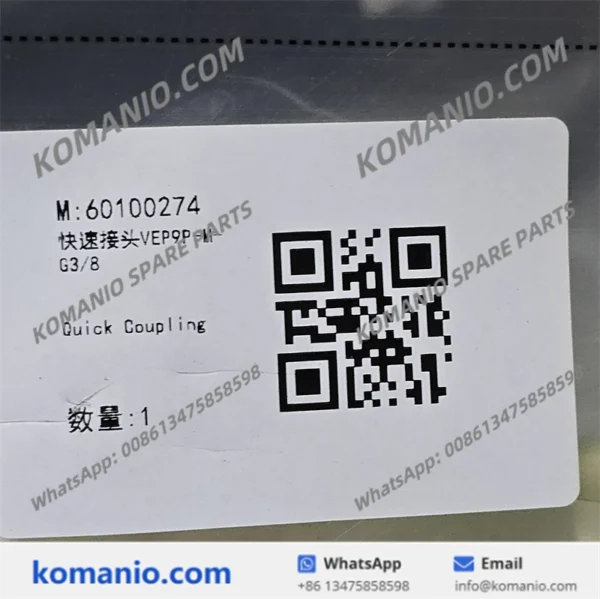 60100274 sany quick coupling