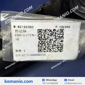 60103080 60103084 sany transmission shaft