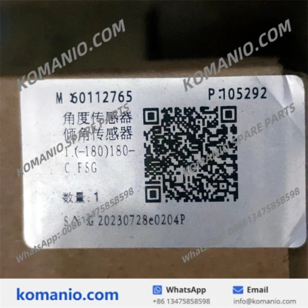 60112765 sany angle sensor