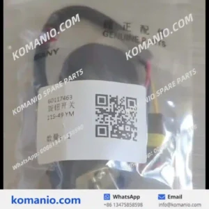 60117463 sany excavator rotary switch