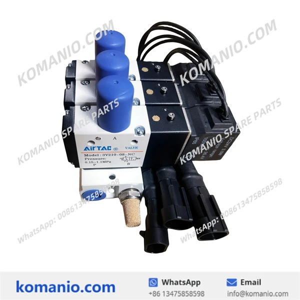 60128950 sany atc32108 3 dc24v truck crane solenoid directional valve