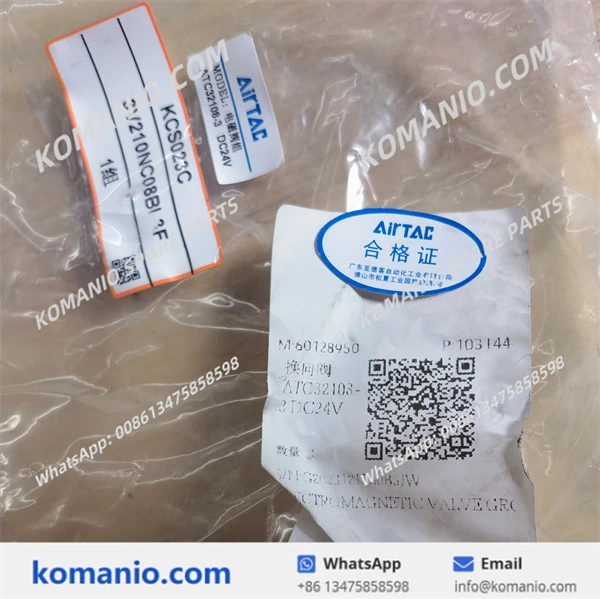 60128950 sany atc32108 3 dc24v truck crane solenoid directional valve