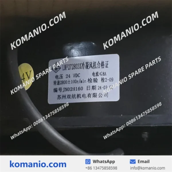 60159142 sany condenser fan