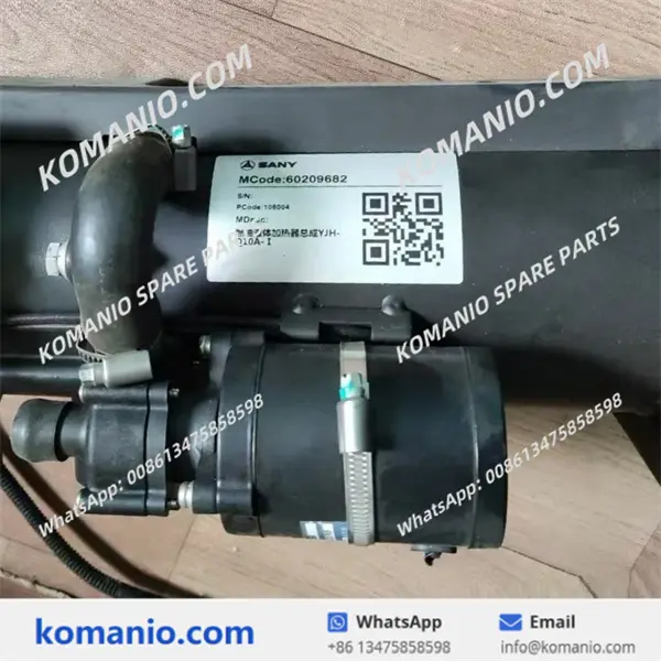 60209682 sany fuel heater assembly