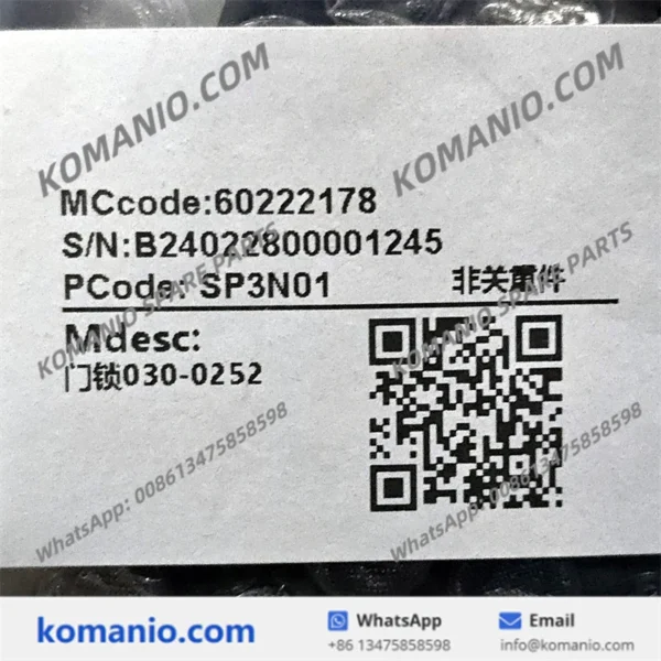 60222178 sany lock