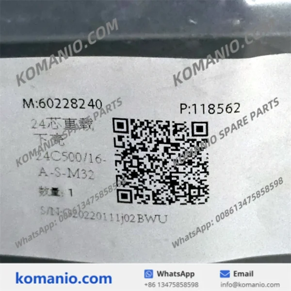 60228240 60228241 sany lower housing