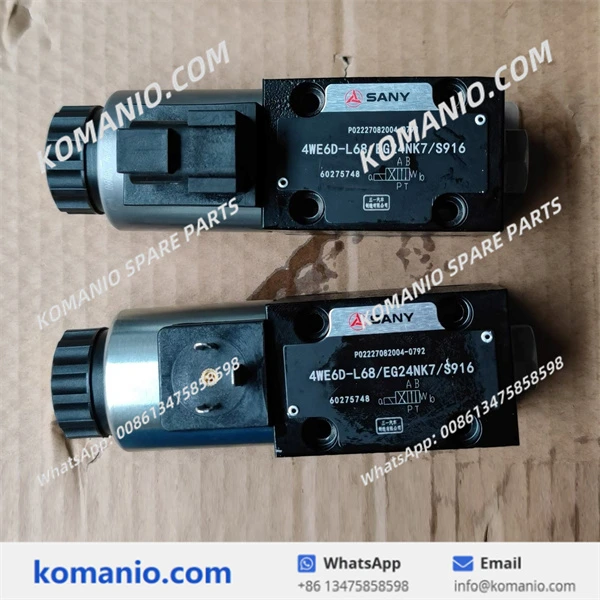 60275748 60331406 sany solenoid directional valve