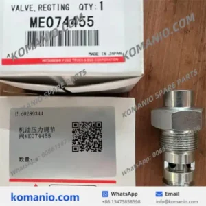 60289344 SANY Oil Pressure Regulating Valve ME074455 60289344 sany oil pressure regulating valve me074455