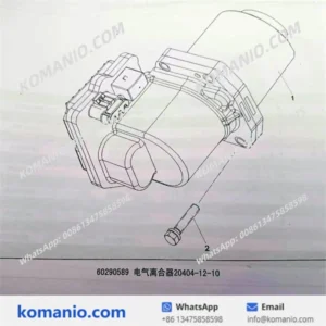 60290589 sany electric clutch