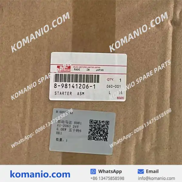60311883 sany starting motor