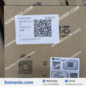 60327521 sany fuel filter element 1000422381