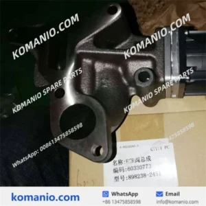 60330773 sany sy135c excavator egr waste gas valve