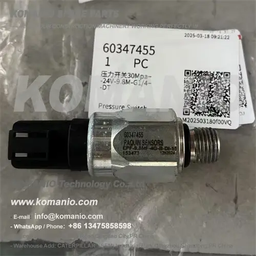 60347455 sany pressure switch