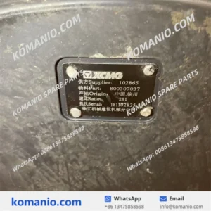 800307037 xcmg crawler crane travel gearbox