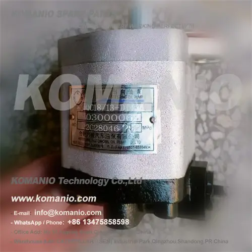 803000065 xcmg qy25k steering oil pump xzzx b301 qc1813 d14xz