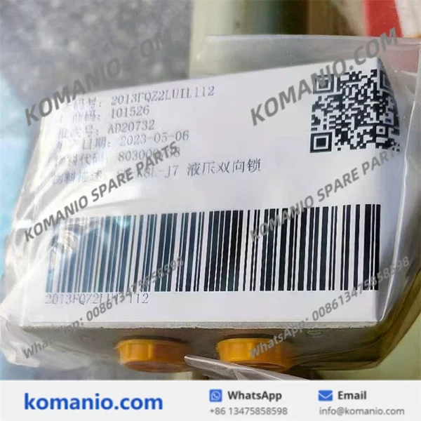 803000738 xcmg double way hydraulic lock xcr70 so k8l j7