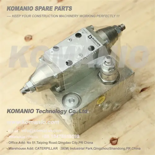 803001571 xcmg qy70k qy60k winch control valve block