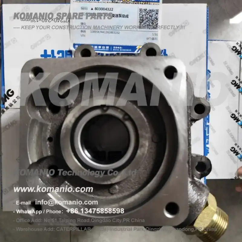xcmg 803004322 hydraulic variable speed pump for wheel loader