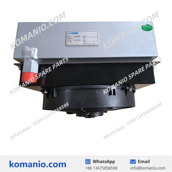 803008830 xcmg truck mounted crane hydraulic oil radiator