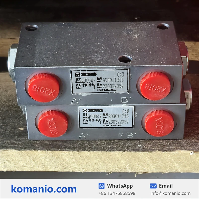 803011215 xcmg two way hydraulic lock