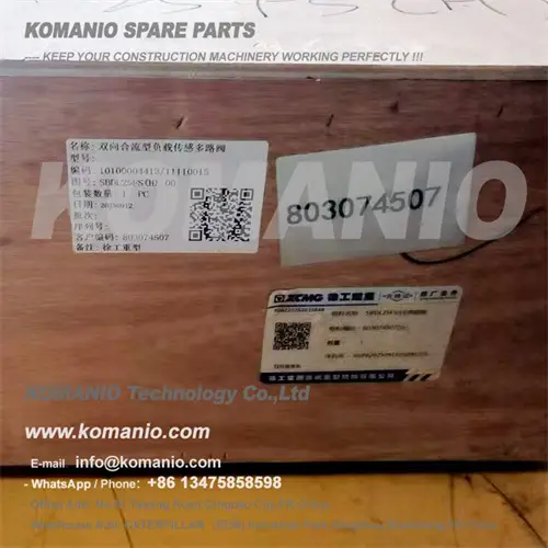 803085155 xcmg multiway valve