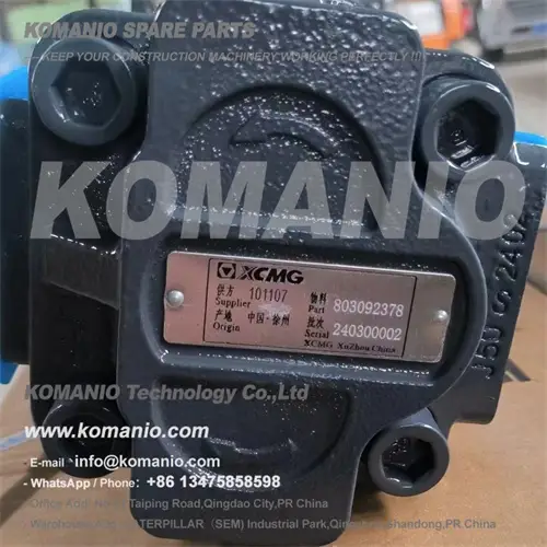 803092378 xcmg hydraulic pump sgp2063/2040r